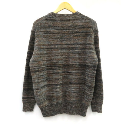 SEVEN BY SEVEN Wool Crewneck Knit Brown Size M