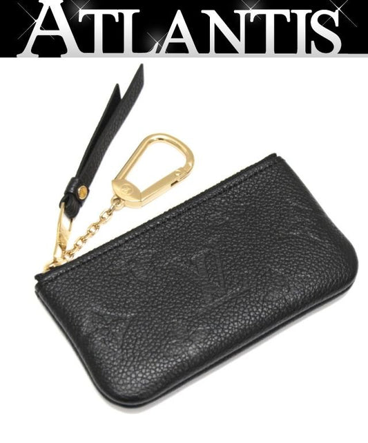 Louis Vuitton Pochette Cles Case Black Size ONE SIZE