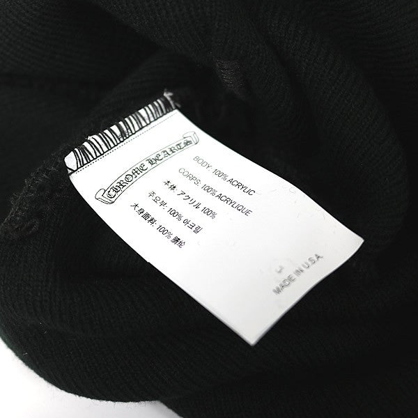 CHROME HEARTS CH Logo Acrylic Beanie Size ONE SIZE