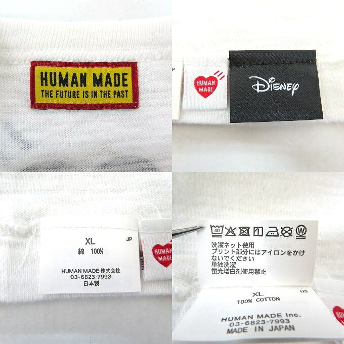 HUMAN MADE x Mickey Mouse Graphic T-Shirt White Size XL