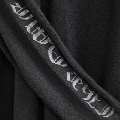 CHROME HEARTS Cashmere V-Neck Sleeve Logo Sweater Size L