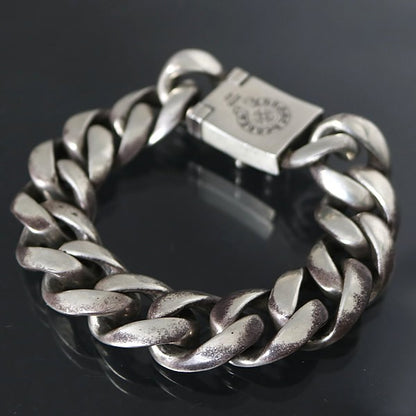 CHROME HEARTS Large Classic Bracelet Silver Size ONE SIZE