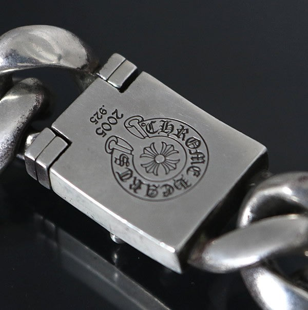 CHROME HEARTS Large Classic Bracelet Silver Size ONE SIZE