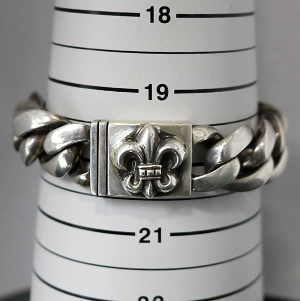 CHROME HEARTS Large Classic Bracelet Silver Size ONE SIZE
