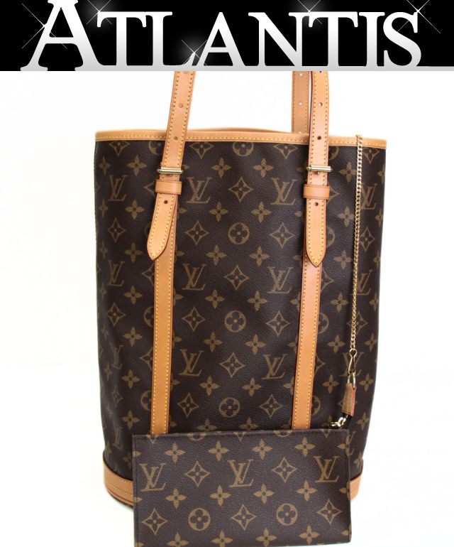 Louis Vuitton Monogram Bucket GM Bag Brown Size ONE SIZE