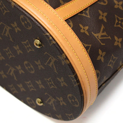 Louis Vuitton Monogram Bucket GM Bag Brown Size ONE SIZE