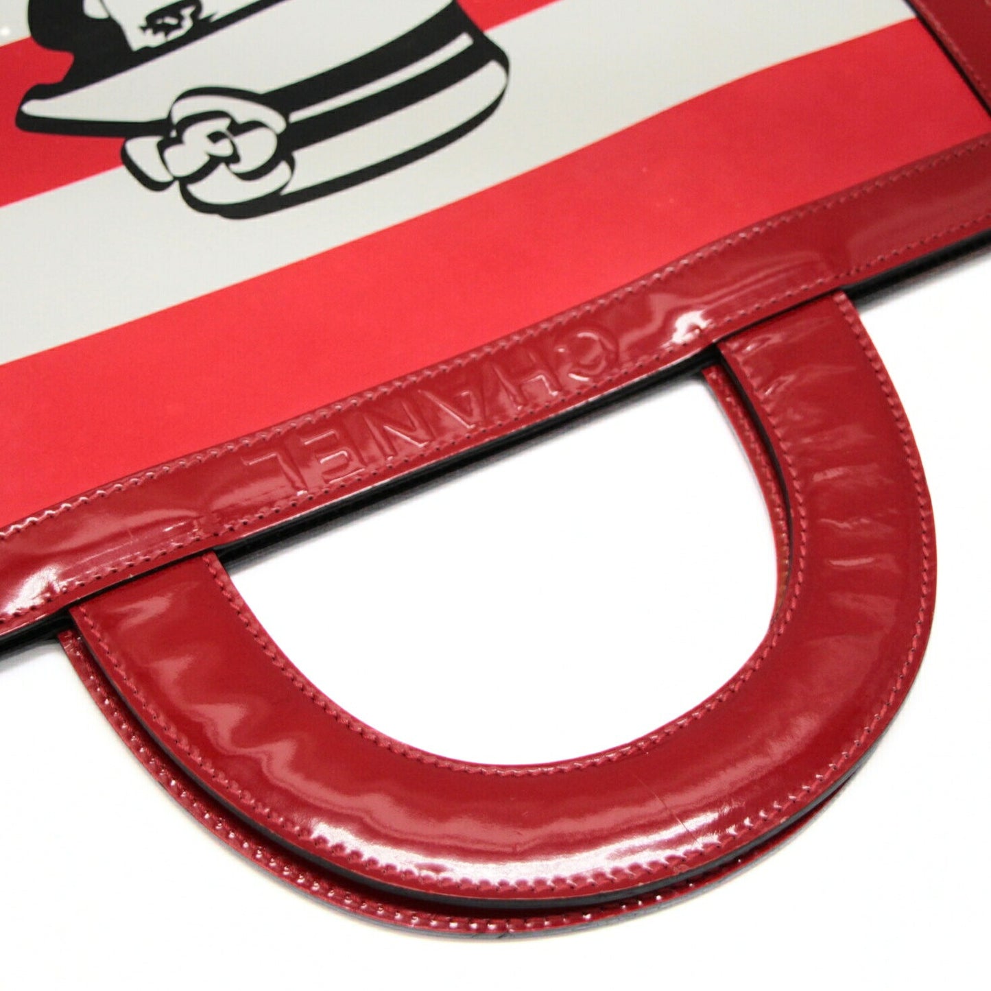 CHANEL Vintage Mademoiselle Chocolate Bag Red Size ONE SIZE