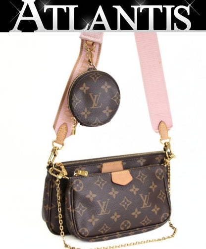 Louis Vuitton Multi Pochette Monogram Bag Size ONE SIZE