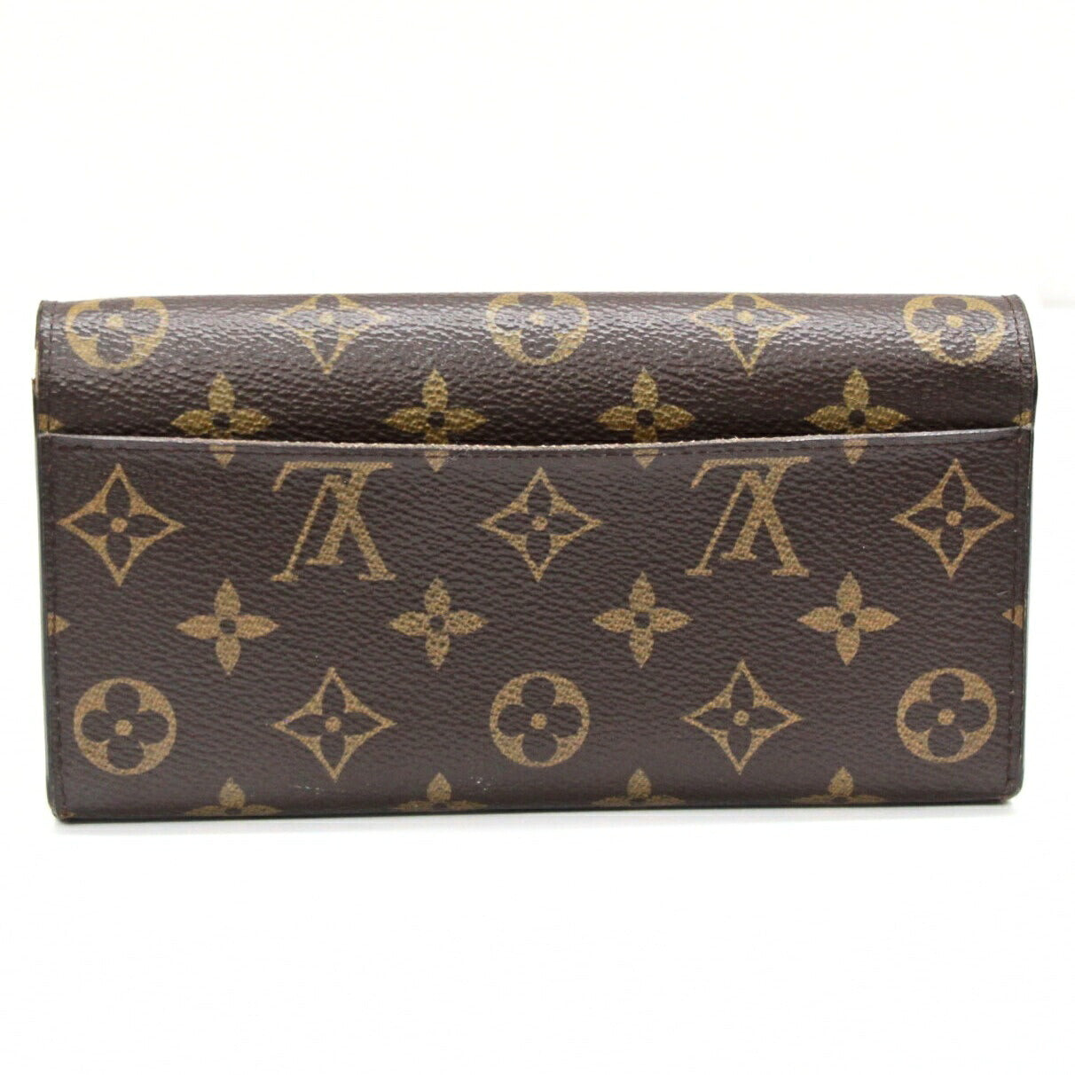 Louis Vuitton Monogram Wallet Brown Size ONE SIZE