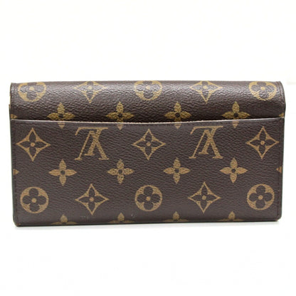 Louis Vuitton Monogram Wallet Brown Size ONE SIZE