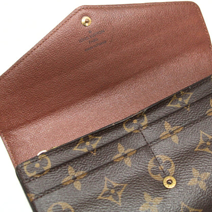 Louis Vuitton Monogram Wallet Brown Size ONE SIZE