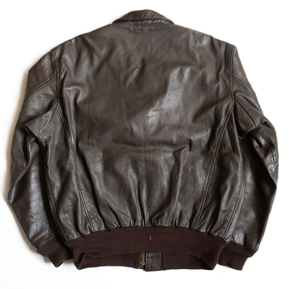 Avirex A-2 Leather Flight Jacket Size 44R