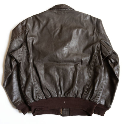 Avirex A-2 Leather Flight Jacket Size 44R