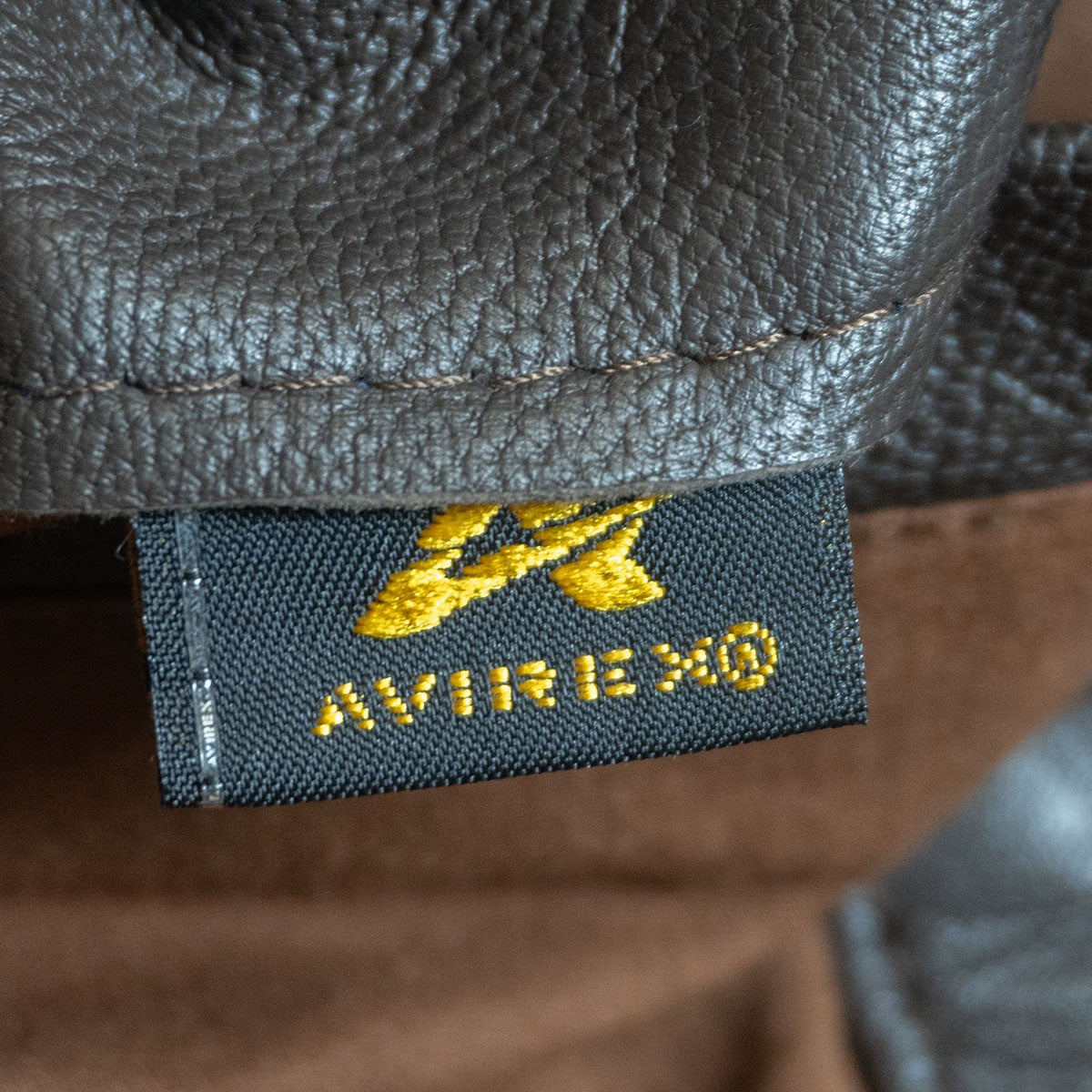 Avirex A-2 Leather Flight Jacket Size 44R