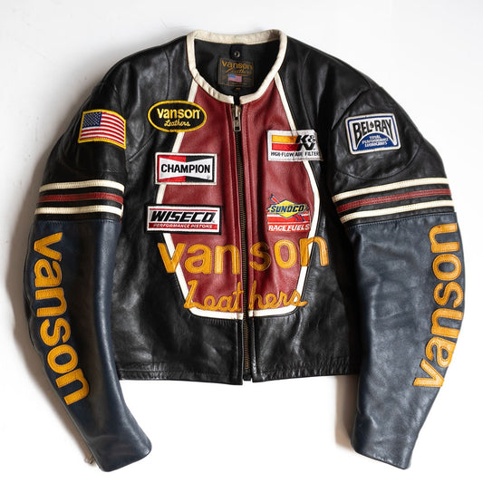 VANSON ONESTAR Biker Jacket Size 40
