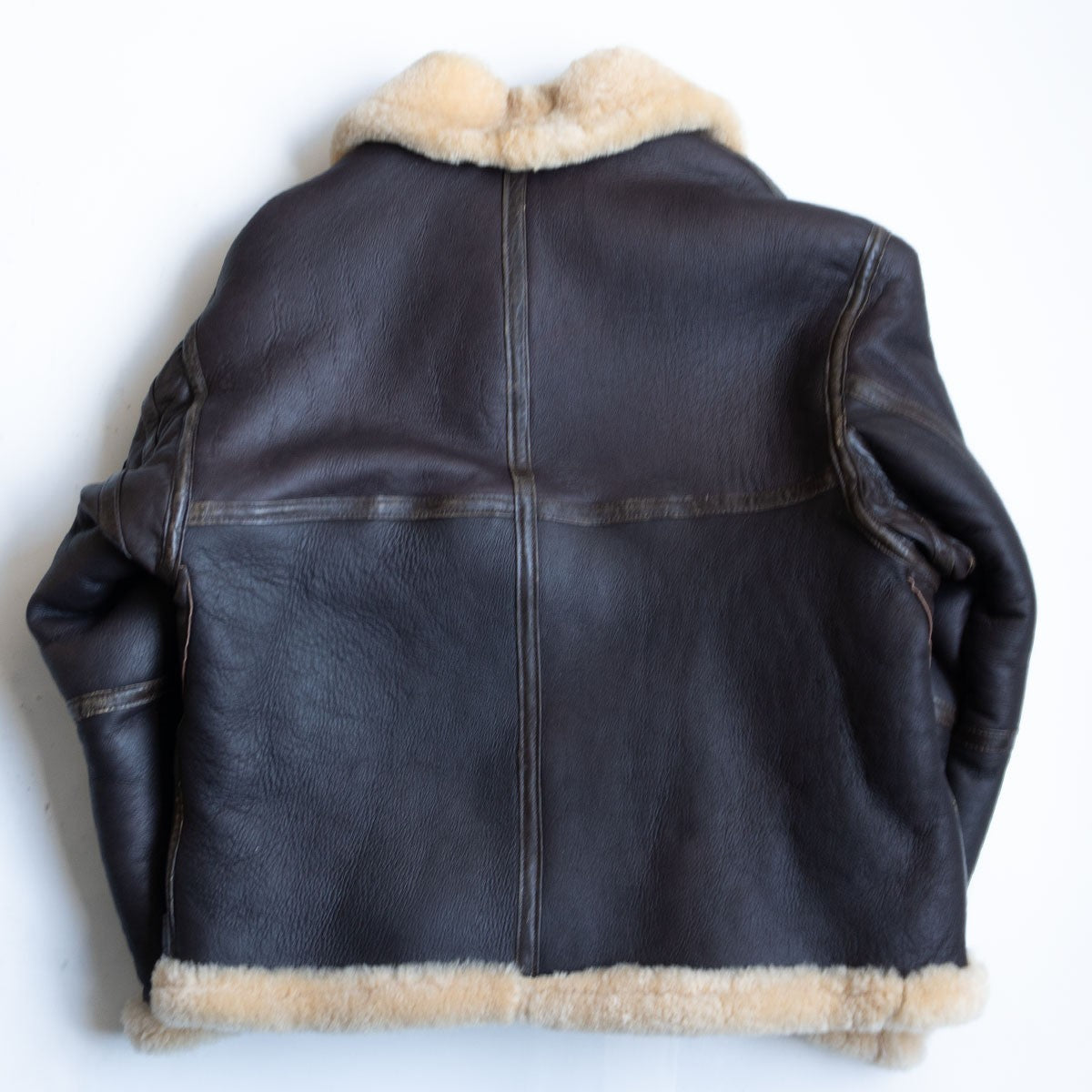 Willis & Geiger RAF Shearling Bomber Jacket Size 40