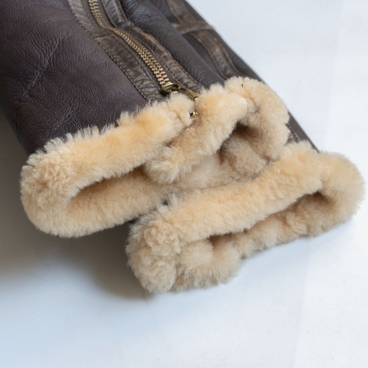 Willis & Geiger RAF Shearling Bomber Jacket Size 40