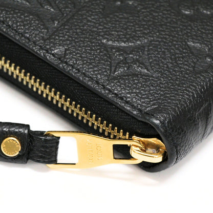 Louis Vuitton Zippy Wallet Black Wallet Size ONE SIZE