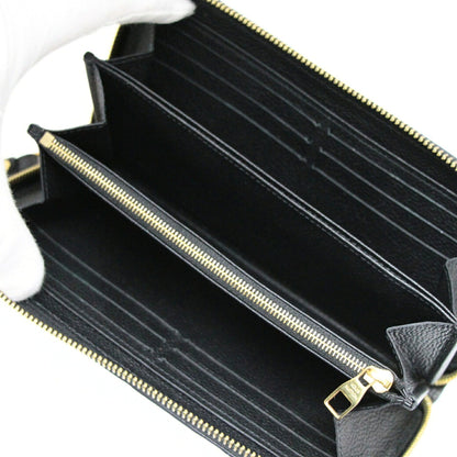 Louis Vuitton Zippy Wallet Black Wallet Size ONE SIZE