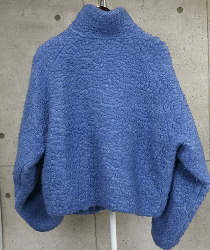 ERL 25AW Patched Fur Jacket Blue Size L