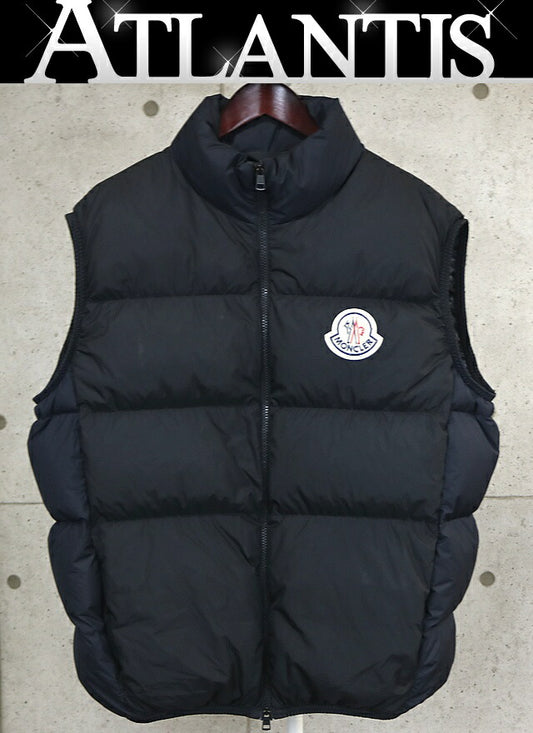 MONCLER ALMAZ GILET Down Vest Black Size 4