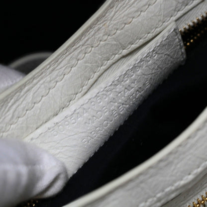 BALENCIAGA Giant Mini City 2-Way Bag White Size ONE SIZE