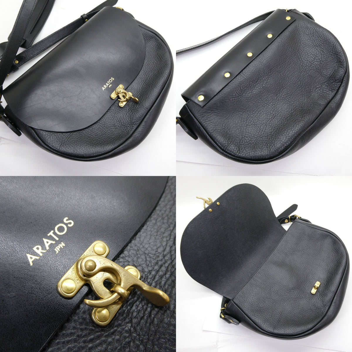 Aratos Customs & Handmade Bag Black