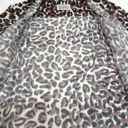 WACKO MARIA Leopard Long Sleeve Shirt Brown Size L