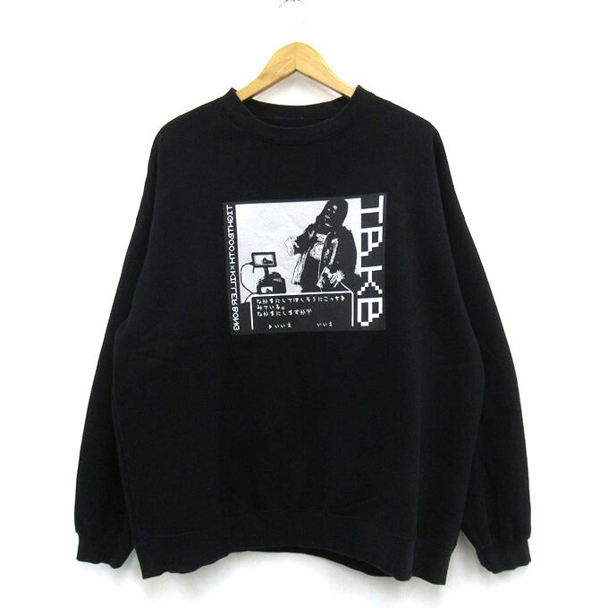 TIGHTBOOTH x KILLER BONG RPG Crew Sweatshirt Black Size L