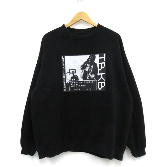 TIGHTBOOTH x KILLER BONG RPG Crew Sweatshirt Black Size L