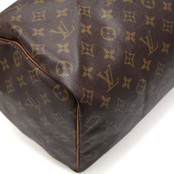 Louis Vuitton Speedy 35 Monogram Bag Brown Size ONE SIZE