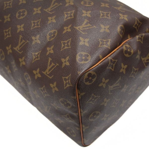 Louis Vuitton Speedy 35 Monogram Bag Brown Size ONE SIZE