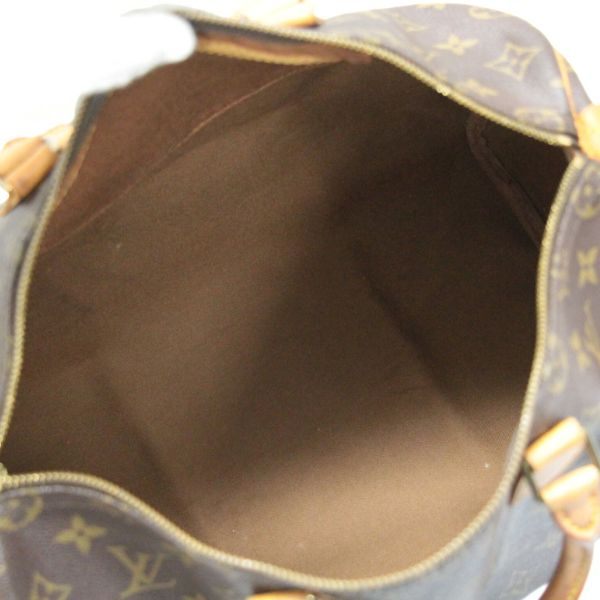 Louis Vuitton Speedy 35 Monogram Bag Brown Size ONE SIZE