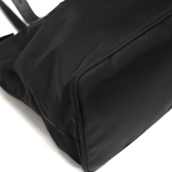 PRADA Triangle Logo Nylon Handbag Black Size ONE SIZE
