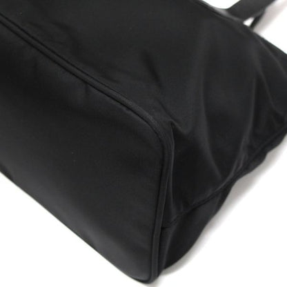 PRADA Triangle Logo Nylon Handbag Black Size ONE SIZE