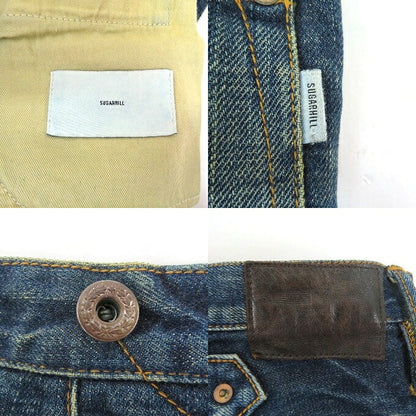 SUGARHILL 22AW Faded Classic Denim Pants Blue Size 28
