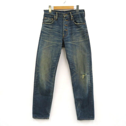 SUGARHILL 22AW Faded Classic Denim Pants Blue Size 28