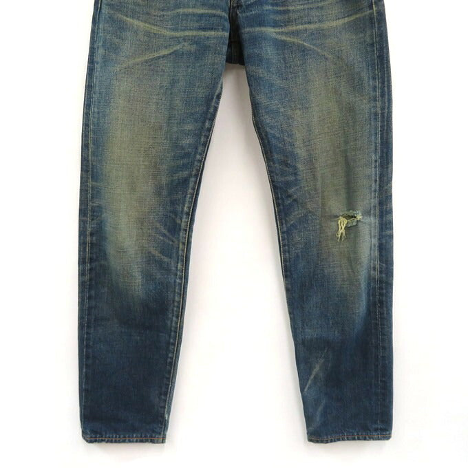 SUGARHILL 22AW Faded Classic Denim Pants Blue Size 28