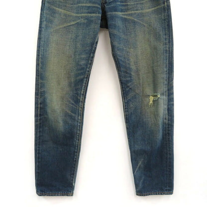 SUGARHILL 22AW Faded Classic Denim Pants Blue Size 28
