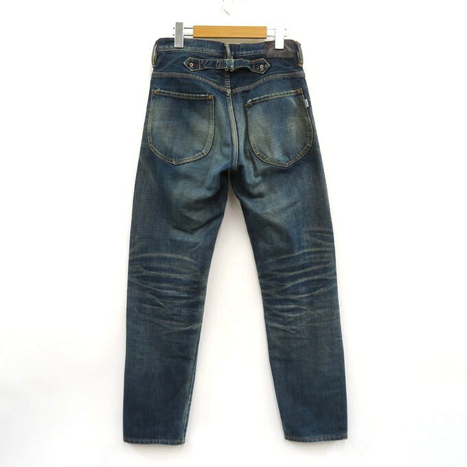 SUGARHILL 22AW Faded Classic Denim Pants Blue Size 28