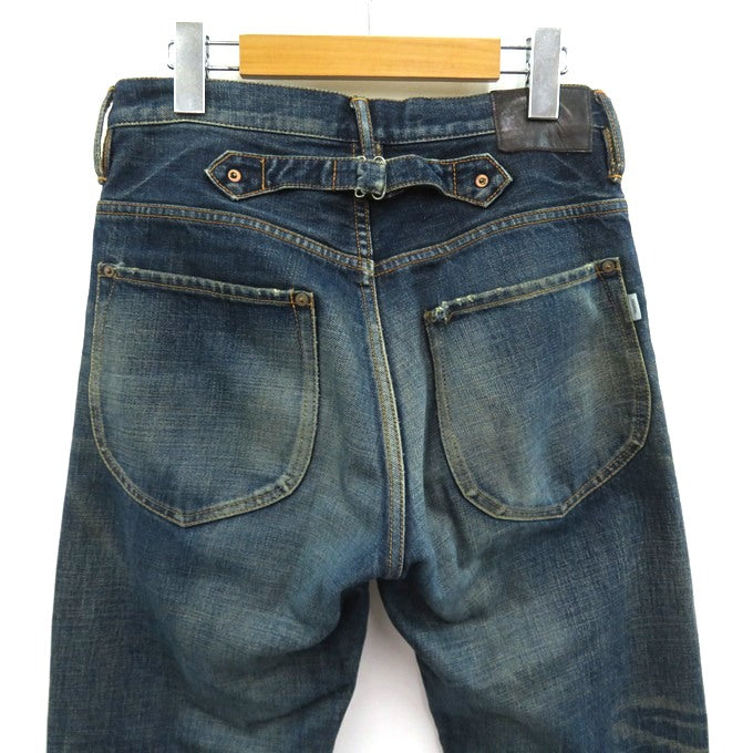 SUGARHILL 22AW Faded Classic Denim Pants Blue Size 28