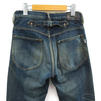 SUGARHILL 22AW Faded Classic Denim Pants Blue Size 28