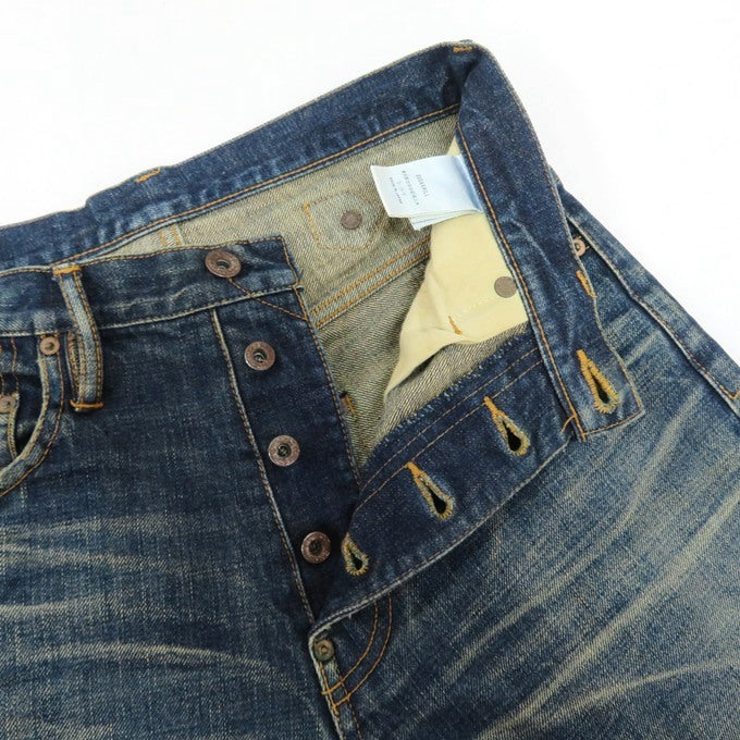 SUGARHILL 22AW Faded Classic Denim Pants Blue Size 28