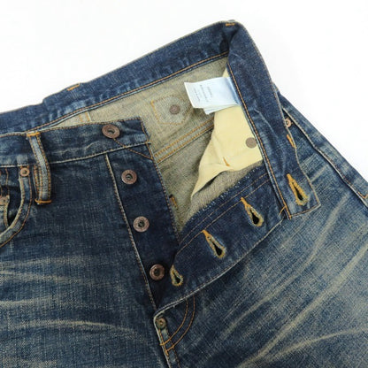 SUGARHILL 22AW Faded Classic Denim Pants Blue Size 28