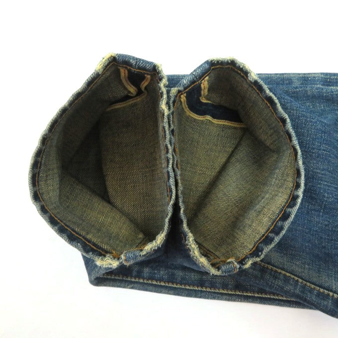 SUGARHILL 22AW Faded Classic Denim Pants Blue Size 28
