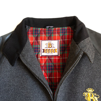 Baracuta Melton Leather G9 Jacket Size L