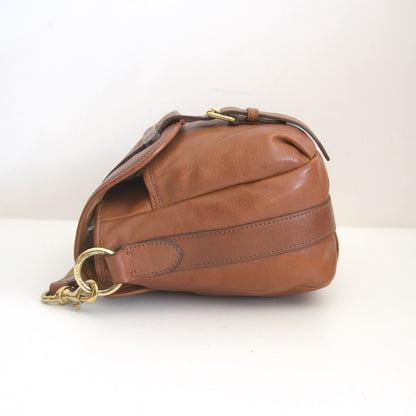 Ralph Lauren Leather Shoulder Bag Brown