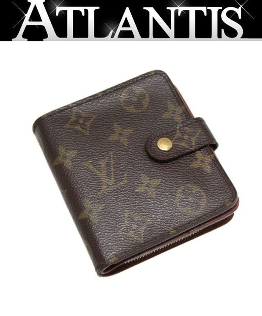 Louis Vuitton Compact Zip Wallet Brown Size ONE SIZE