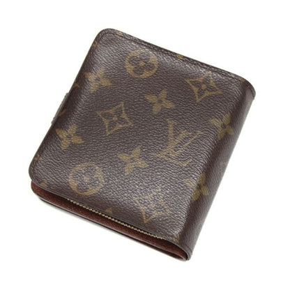 Louis Vuitton Compact Zip Wallet Brown Size ONE SIZE