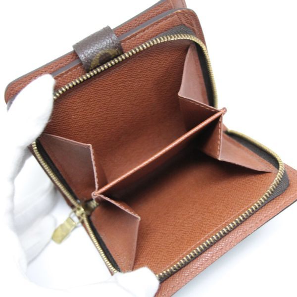 Louis Vuitton Compact Zip Wallet Brown Size ONE SIZE